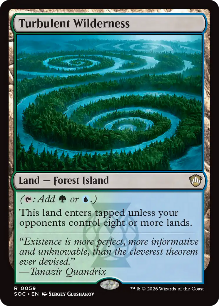 Turbulent Wilderness [Secrets of Strixhaven Commander] | Boutique FDB TCG