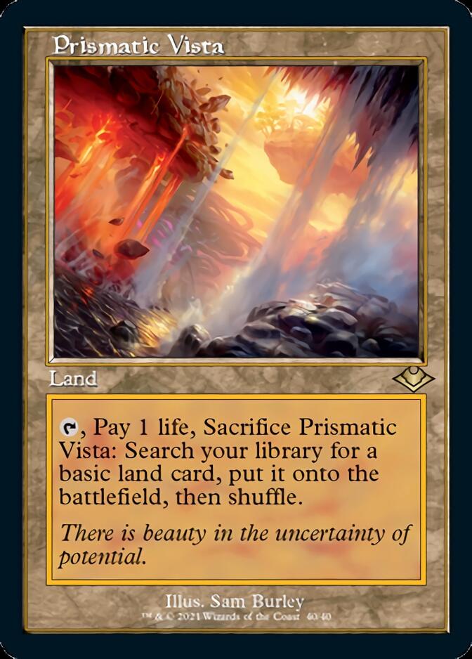 Prismatic Vista (Retro) [Modern Horizons] | Boutique FDB TCG