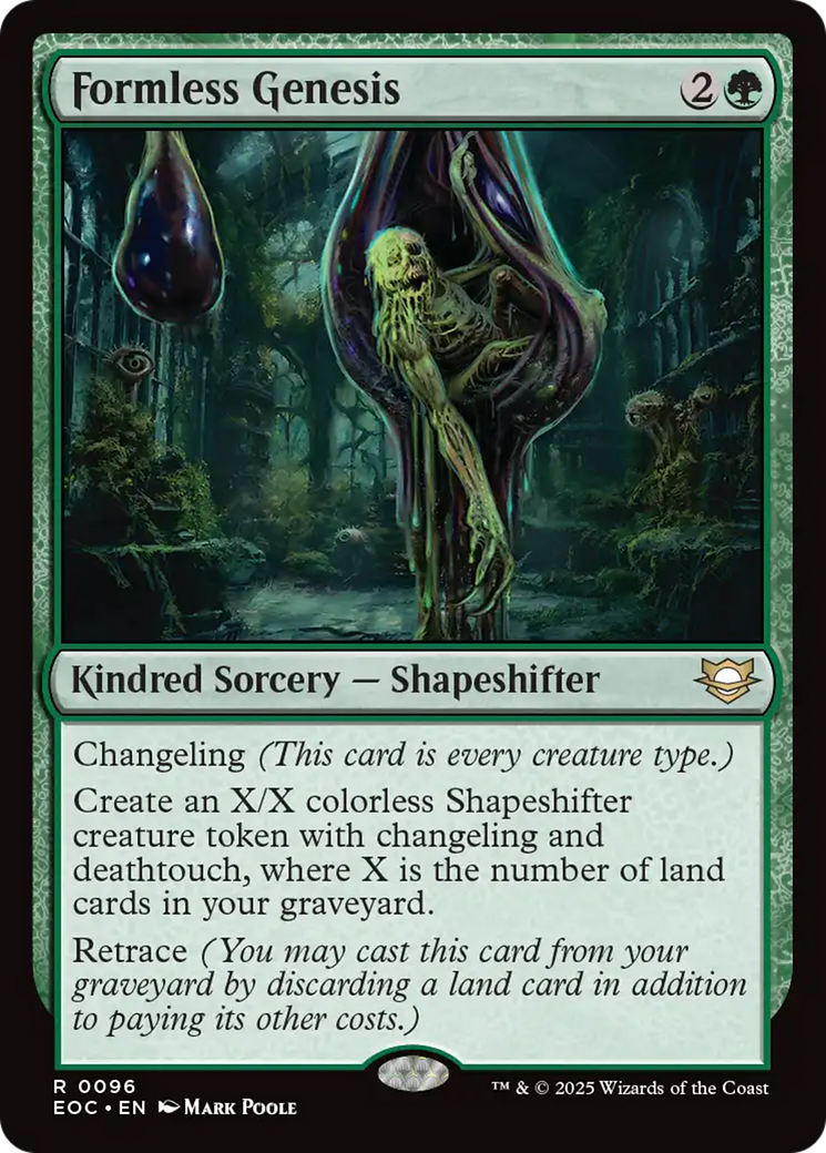 Formless Genesis [Edge of Eternities Commander] | Boutique FDB TCG