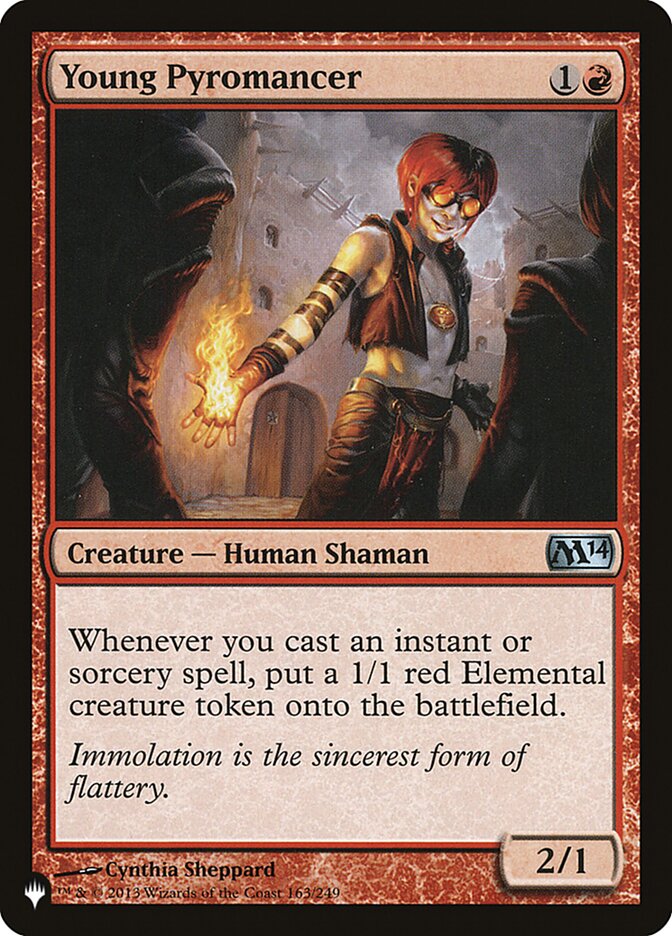 Young Pyromancer [The List] | Boutique FDB TCG