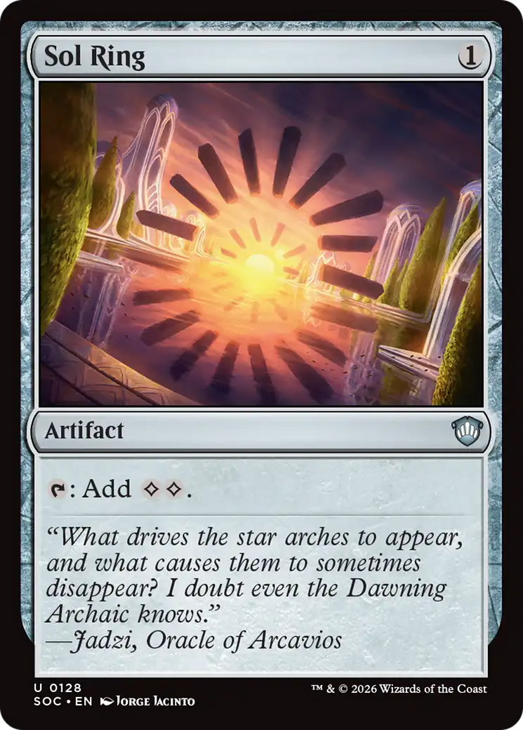 Sol Ring [Secrets of Strixhaven Commander] | Boutique FDB TCG