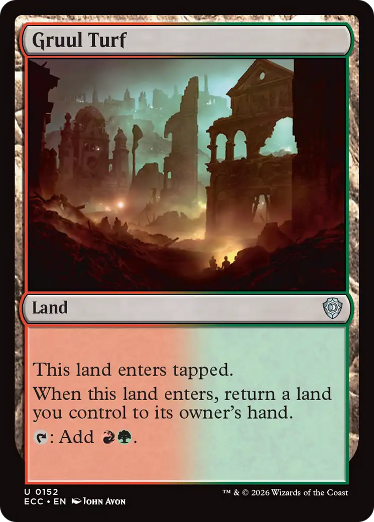 Gruul Turf [Lorwyn Eclipsed Commander] | Boutique FDB TCG