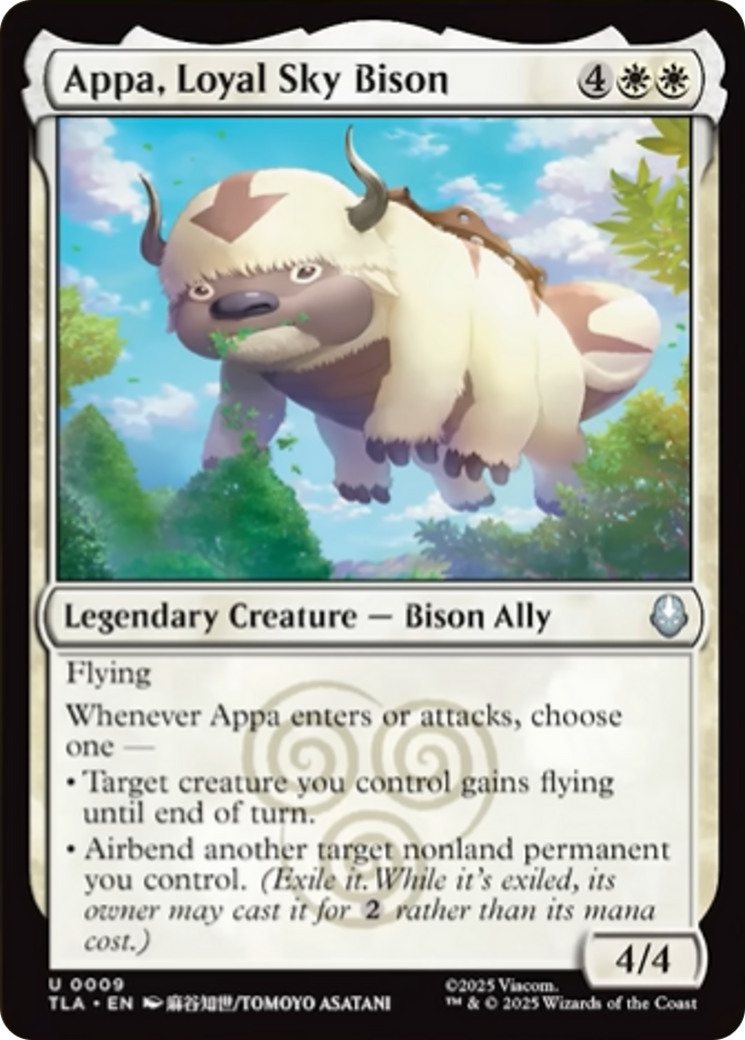 Appa, Loyal Sky Bison [Avatar: The Last Airbender] | Boutique FDB TCG