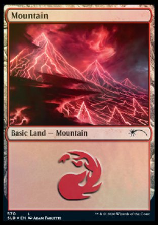 Mountain (Lightning) (570) [Secret Lair Drop Promos] | Boutique FDB TCG