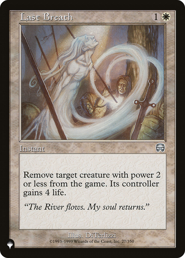 Last Breath [The List Reprints] | Boutique FDB TCG