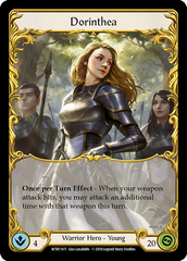 Dorinthea // Dorinthea Ironsong [WTR114-T // WTR113-T] (Welcome to Rathe)  Alpha Print Normal | Boutique FDB TCG
