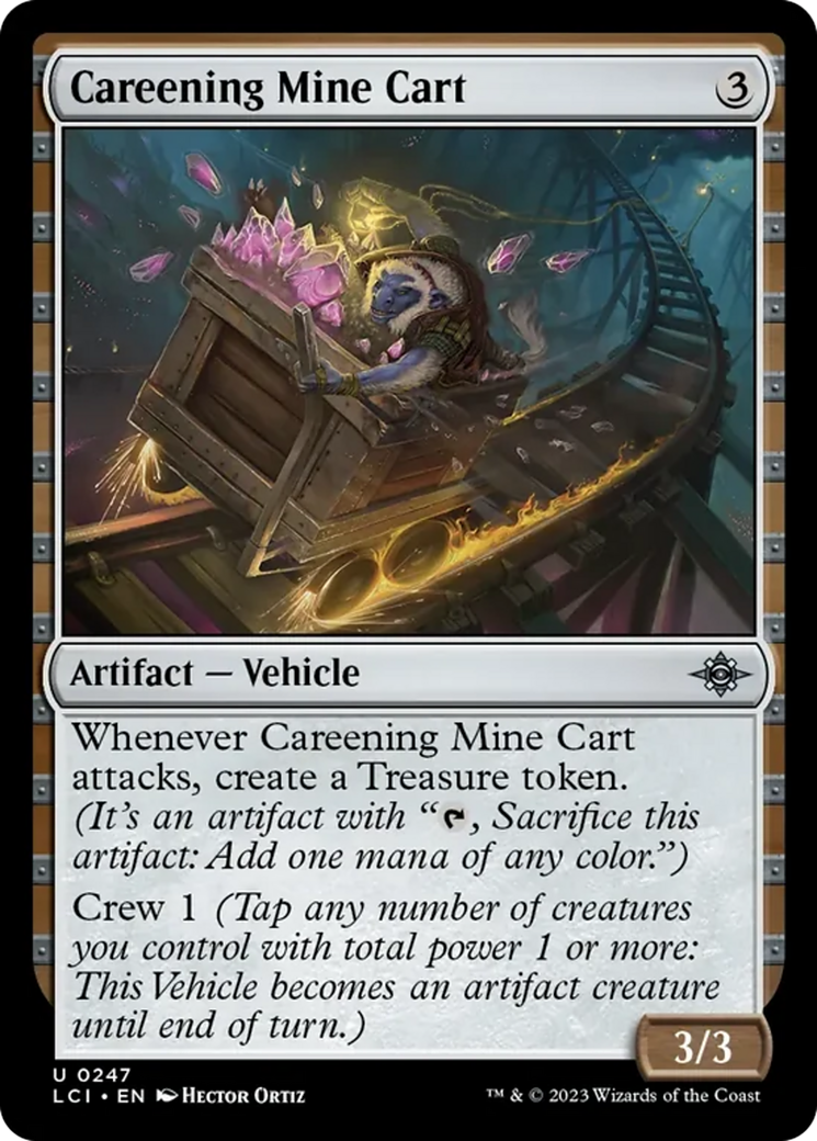 Careening Mine Cart [The Lost Caverns of Ixalan] | Boutique FDB TCG