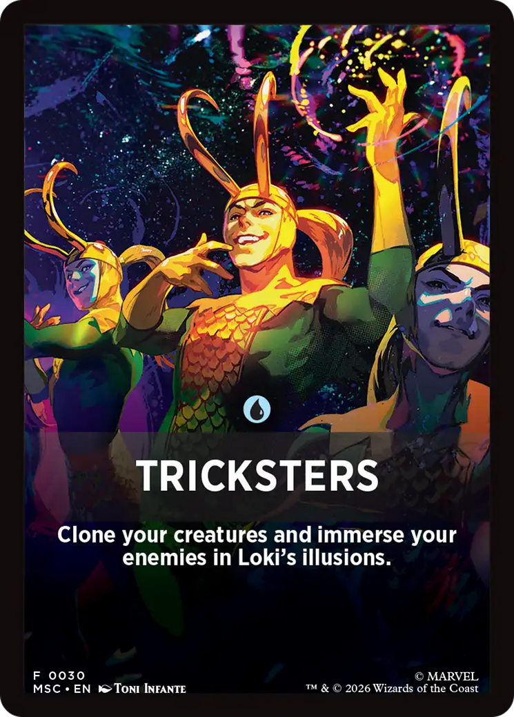 Tricksters Theme Card [Marvel Super Heroes Commander] | Boutique FDB TCG