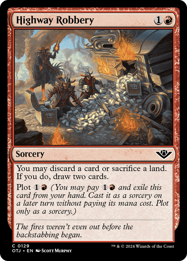 Highway Robbery [Outlaws of Thunder Junction] | Boutique FDB TCG
