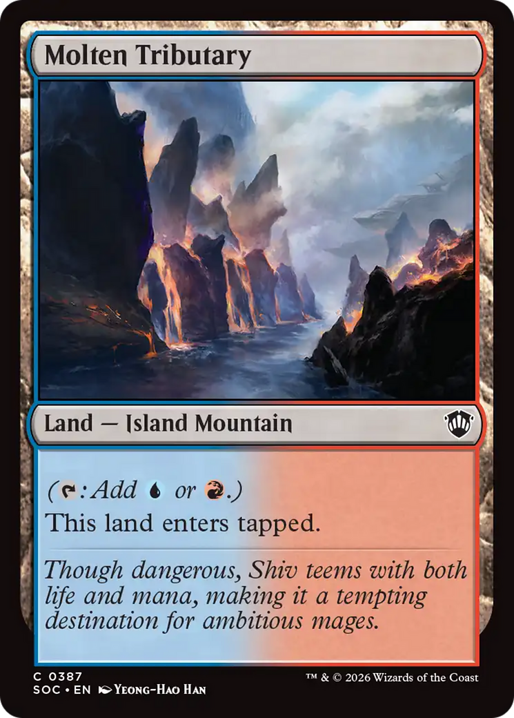 Molten Tributary [Secrets of Strixhaven Commander] | Boutique FDB TCG
