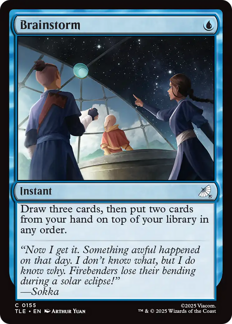 Brainstorm [Avatar: The Last Airbender: Eternal-Legal] | Boutique FDB TCG