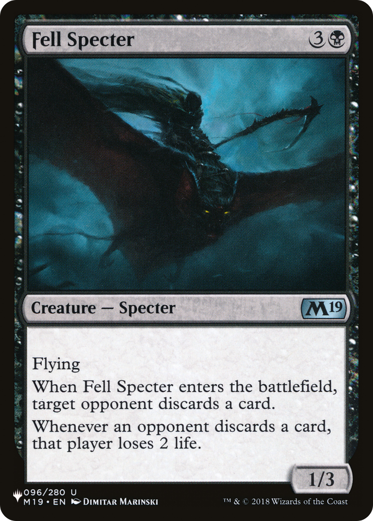 Fell Specter [The List Reprints] | Boutique FDB TCG