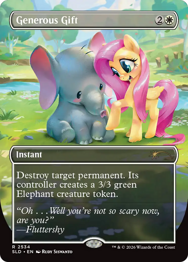 Generous Gift (2534) [Secret Lair Drop] | Boutique FDB TCG