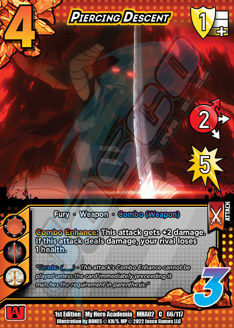 Piercing Descent [Crimson Rampage] | Boutique FDB TCG