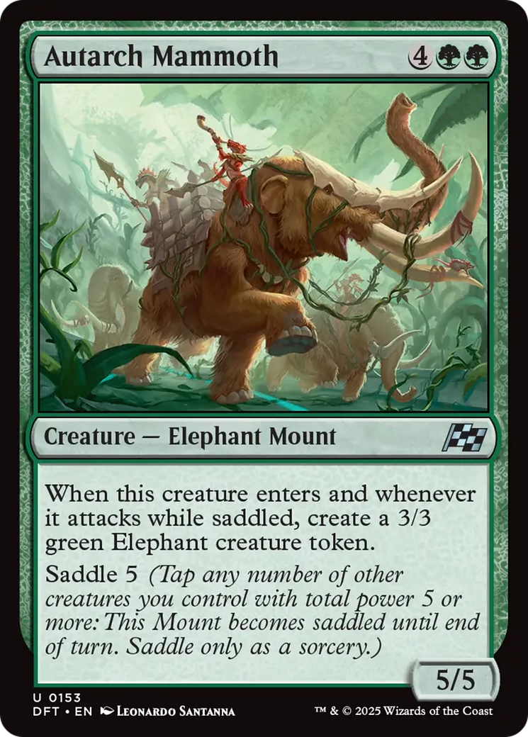 Autarch Mammoth [Aetherdrift] | Boutique FDB TCG