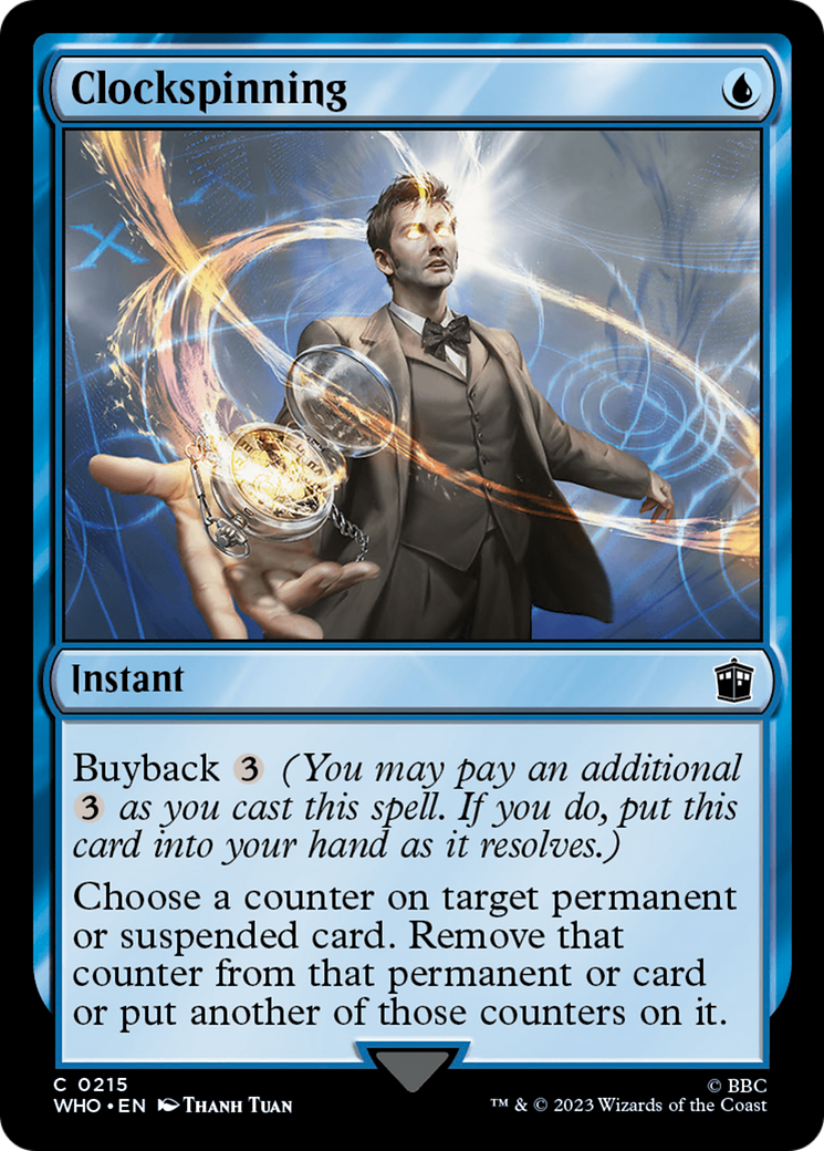 Clockspinning [Doctor Who] | Boutique FDB TCG