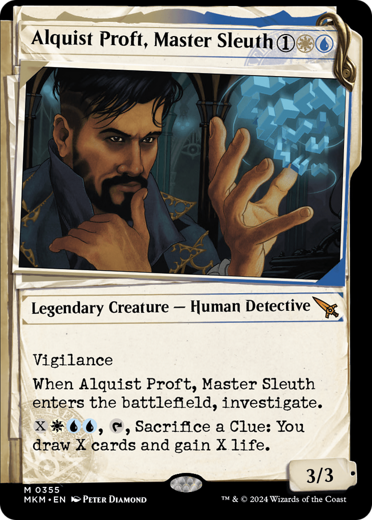 Alquist Proft, Master Sleuth (Showcase) [Murders at Karlov Manor] | Boutique FDB TCG