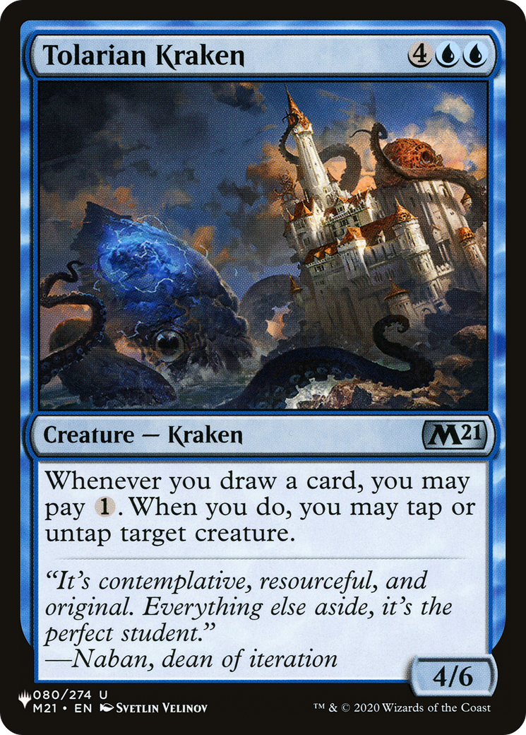 Tolarian Kraken [The List Reprints] | Boutique FDB TCG