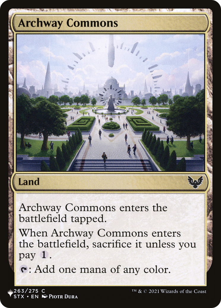 Archway Commons [The List Reprints] | Boutique FDB TCG