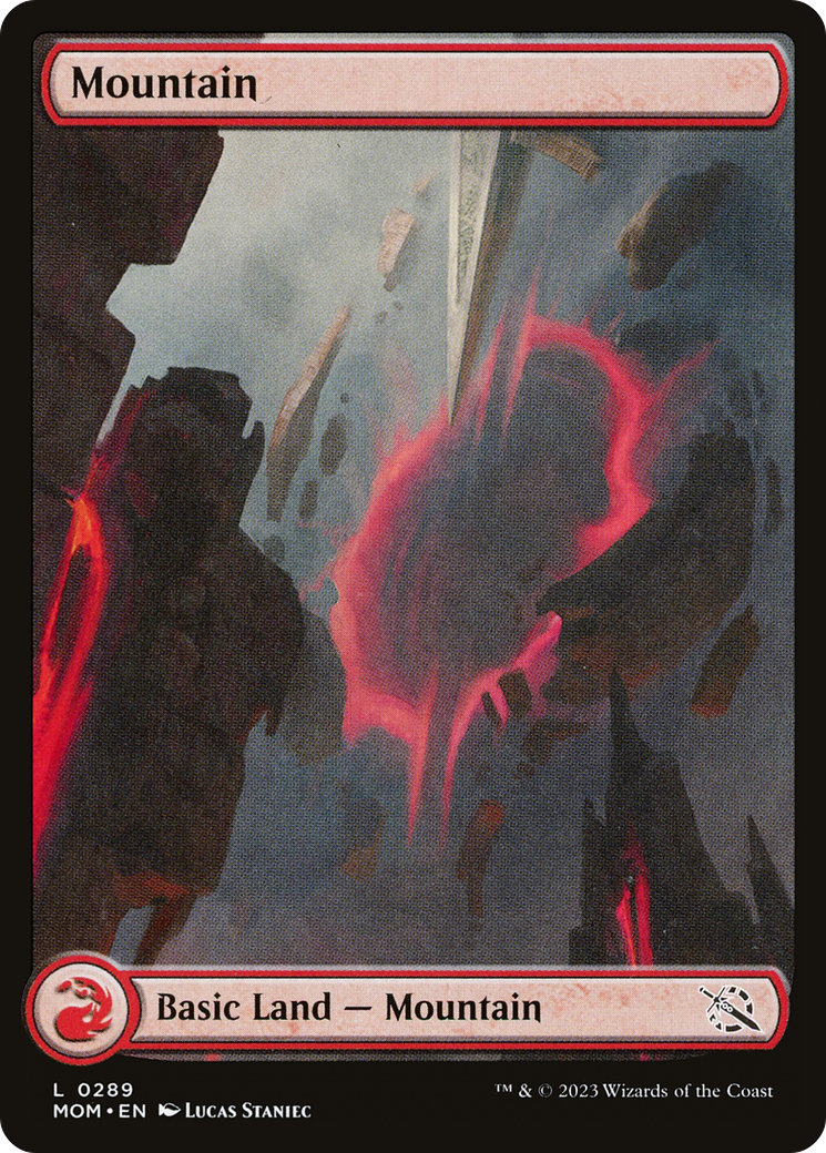 Mountain (289) [March of the Machine] | Boutique FDB TCG
