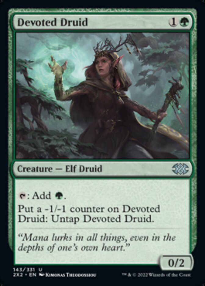 Devoted Druid [Double Masters 2022] | Boutique FDB TCG