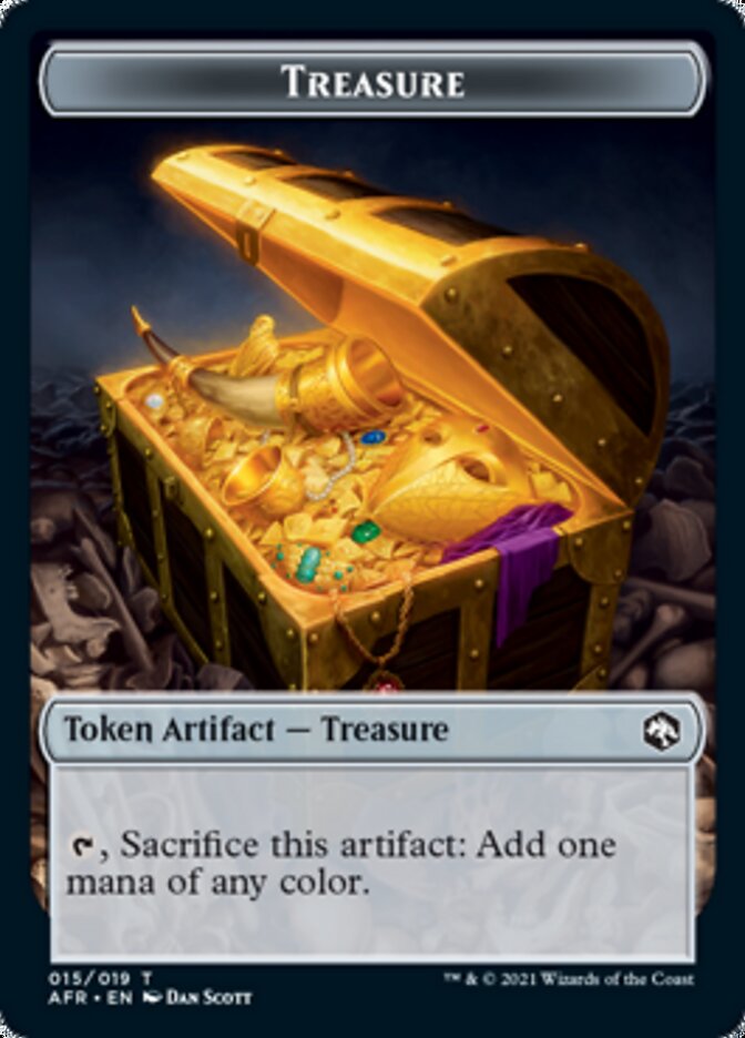 Treasure Token [Dungeons & Dragons: Adventures in the Forgotten Realms Tokens] | Boutique FDB TCG