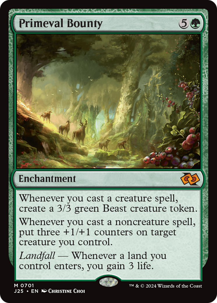 Primeval Bounty [Foundations Jumpstart] | Boutique FDB TCG