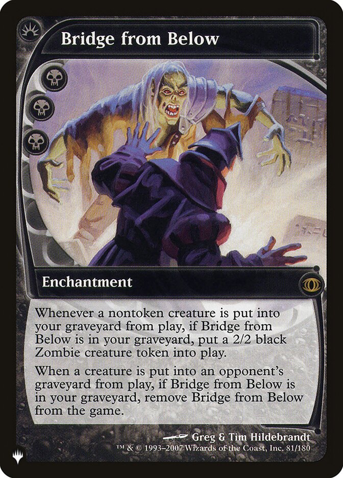 Bridge from Below [The List] | Boutique FDB TCG