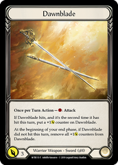 Dawnblade // Rhinar [WTR115 // WTR002] (Welcome to Rathe)  1st Edition Normal | Boutique FDB TCG