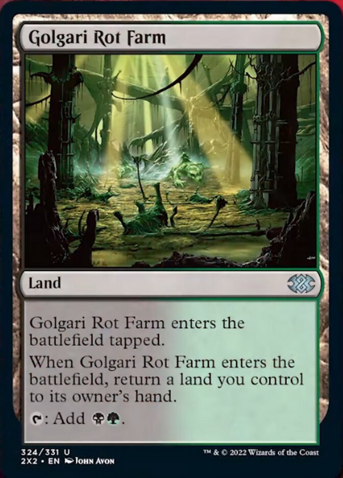 Golgari Rot Farm [Double Masters 2022] | Boutique FDB TCG