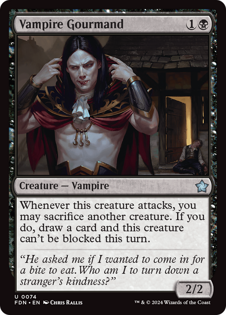 Vampire Gourmand [Foundations] | Boutique FDB TCG