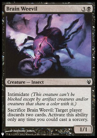 Brain Weevil [The List] | Boutique FDB TCG