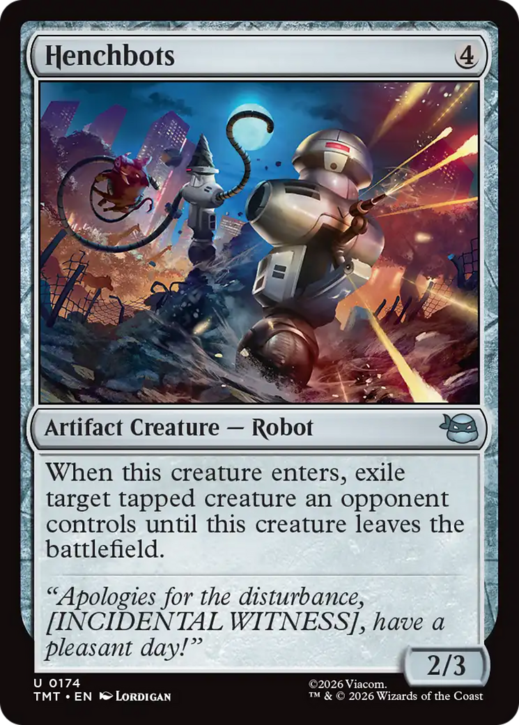 Henchbots [Teenage Mutant Ninja Turtles] | Boutique FDB TCG