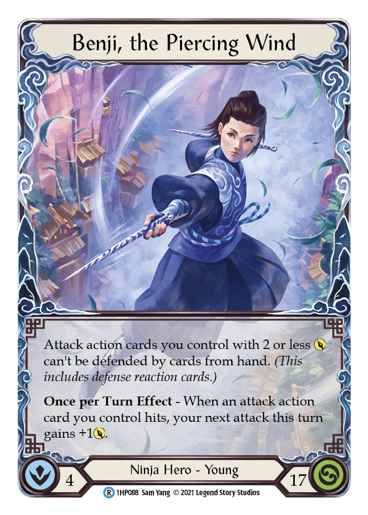 Benji, the Piercing Wind [1HP088] (History Pack 1) | Boutique FDB TCG