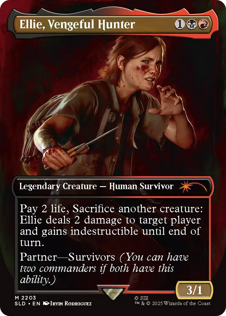 Ellie, Vengeful Hunter [Secret Lair Drop Series] | Boutique FDB TCG