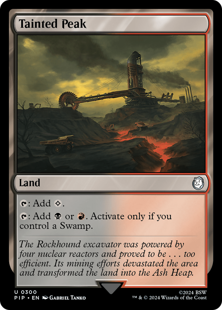 Tainted Peak [Fallout] | Boutique FDB TCG