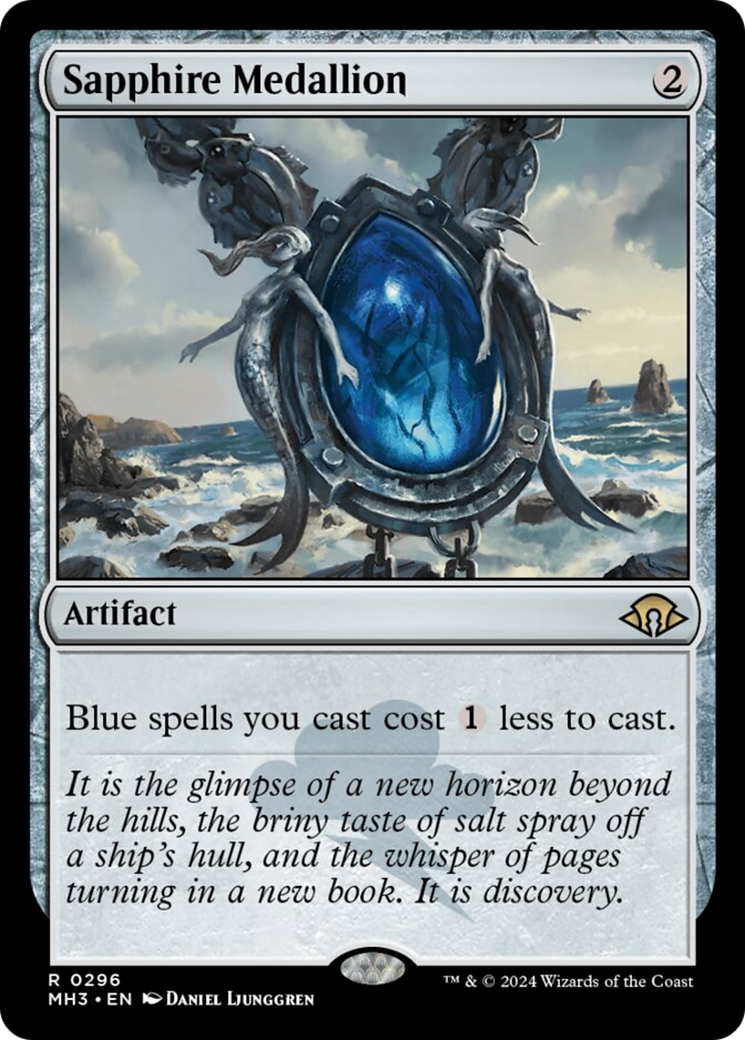 Sapphire Medallion [Modern Horizons 3] | Boutique FDB TCG