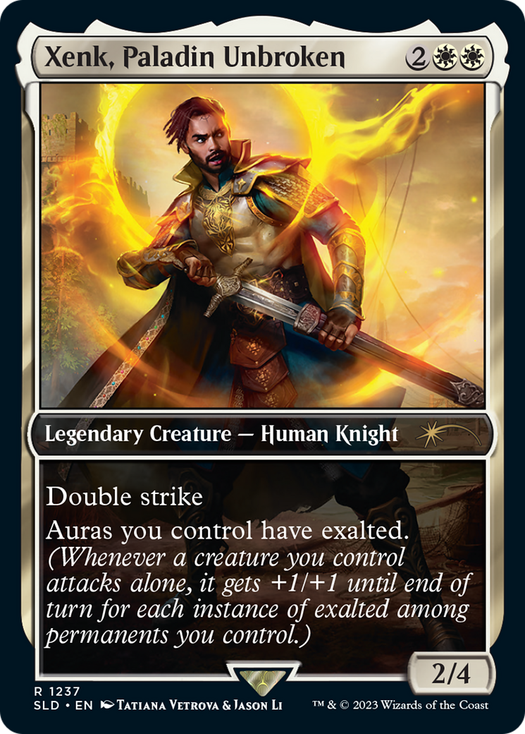 Xenk, Paladin Unbroken [Secret Lair Drop Series] | Boutique FDB TCG