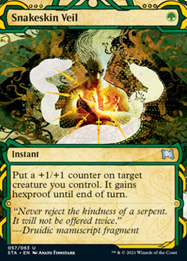 Snakeskin Veil (Foil Etched) [Strixhaven: Mystical Archive] | Boutique FDB TCG