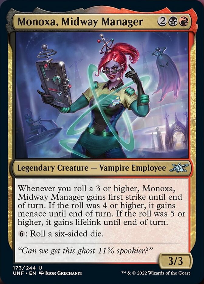 Monoxa, Midway Manager [Unfinity] | Boutique FDB TCG