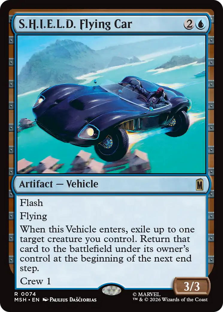 S.H.I.E.L.D. Flying Car [Marvel Super Heroes] | Boutique FDB TCG