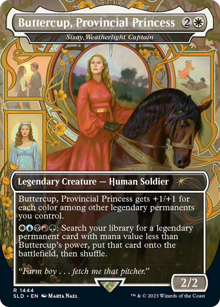 Buttercup, Provincial Princess - Sisay, Weatherlight Captain [Secret Lair Drop Series] | Boutique FDB TCG