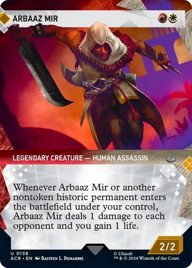 Arbaaz Mir (Showcase) [Assassin's Creed] | Boutique FDB TCG