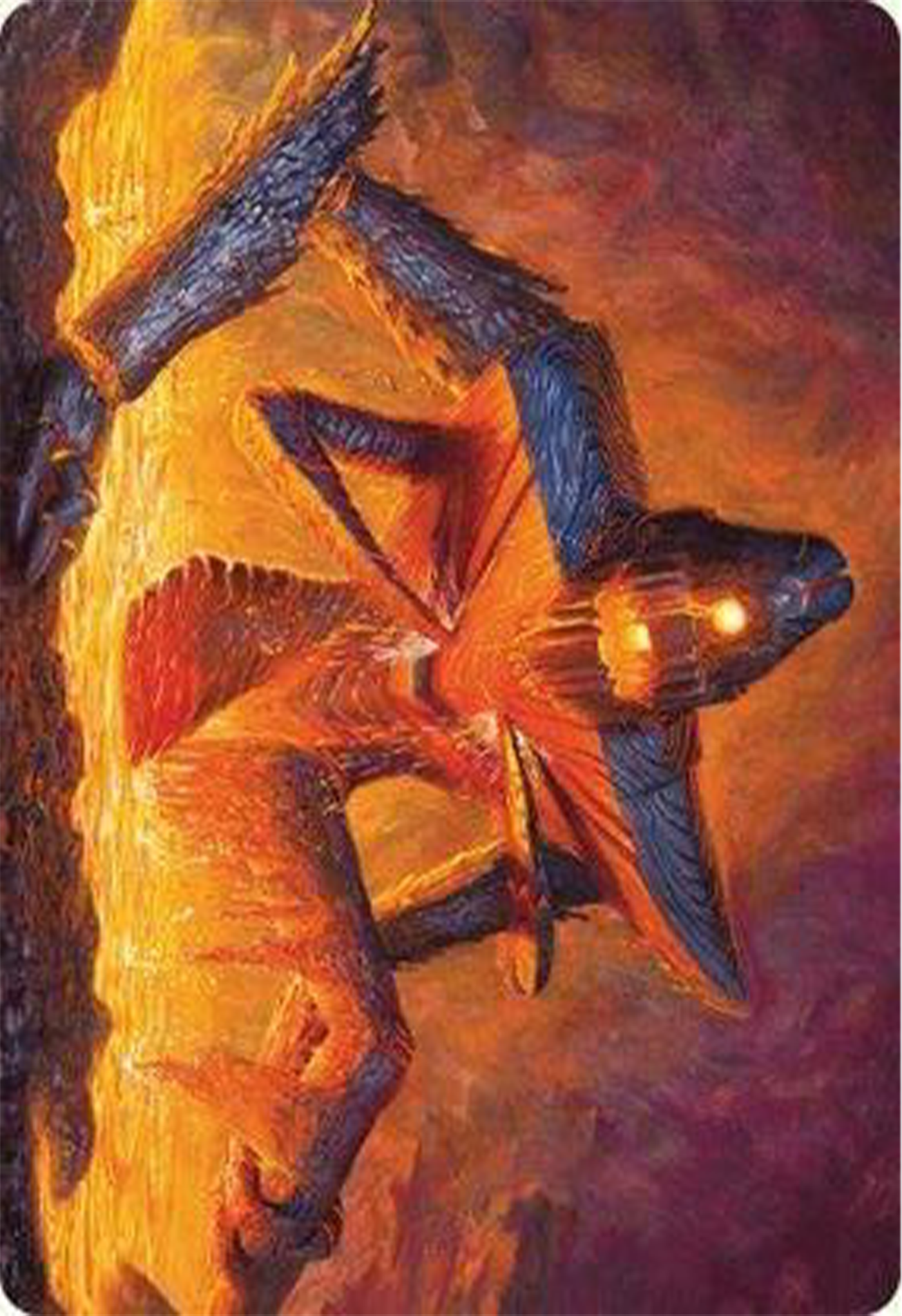 Molten Gatekeeper Art Card [Modern Horizons 3 Art Series] | Boutique FDB TCG