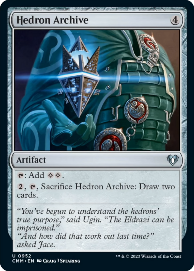 Hedron Archive [Commander Masters] | Boutique FDB TCG