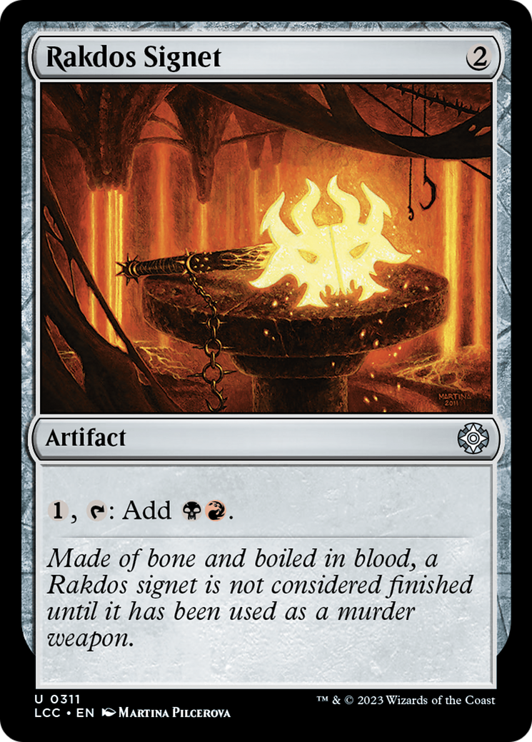 Rakdos Signet [The Lost Caverns of Ixalan Commander] | Boutique FDB TCG