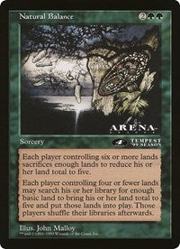 Natural Balance (4th Place) (Oversized) [Oversize Cards] | Boutique FDB TCG