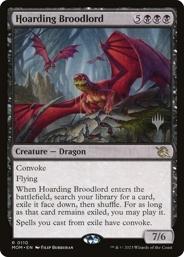 Hoarding Broodlord (Promo Pack) [March of the Machine Promos] | Boutique FDB TCG