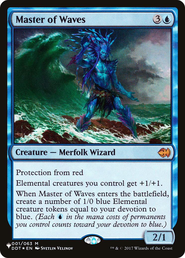 Master of Waves [The List Reprints] | Boutique FDB TCG