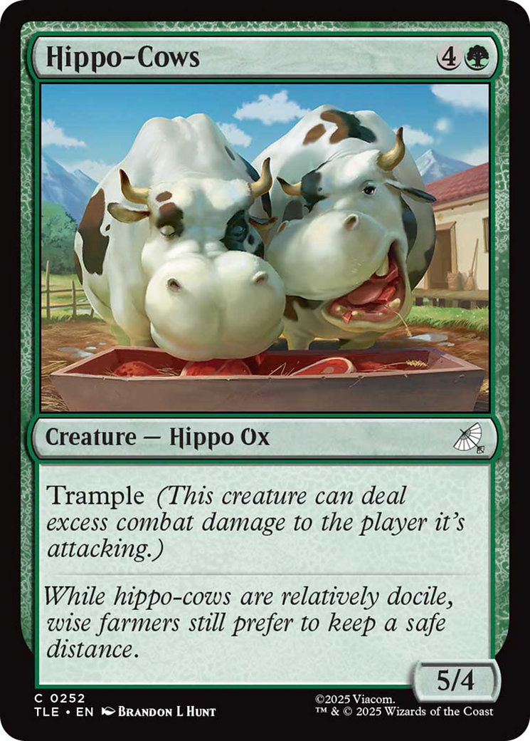 Hippo-Cows [Avatar: The Last Airbender: Eternal-Legal] | Boutique FDB TCG